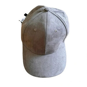 PX clothing Grey Baseball Cap Velvet NWT